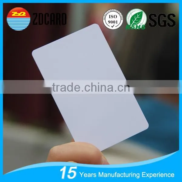China Supplier 0.76mm Printable Blank Plastic Cards photo-3
