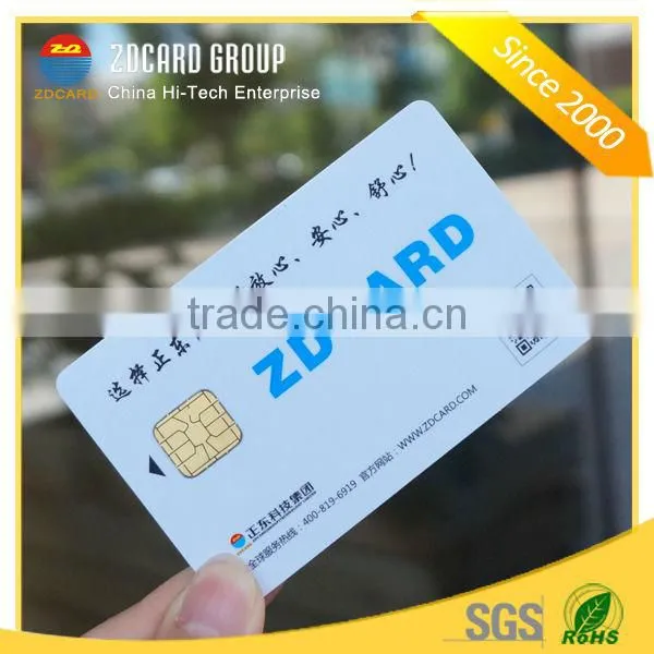 Double Sides Printing Plastic At24c64 Chip Contact Card Printing Pvc Card photo-3