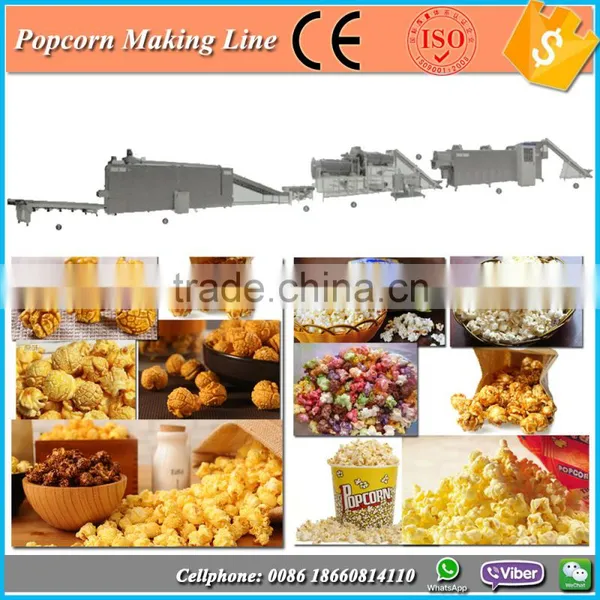Commercial Mushroom Caramel Popcorn Making Machine photo-6