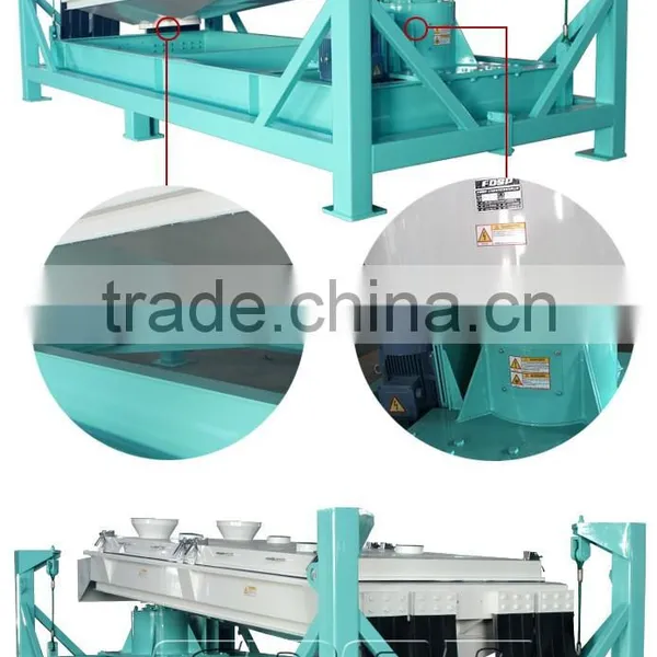 Feed Pellet Rotary Sieve Screening Machine for Feed Plant 10tph Output photo-5
