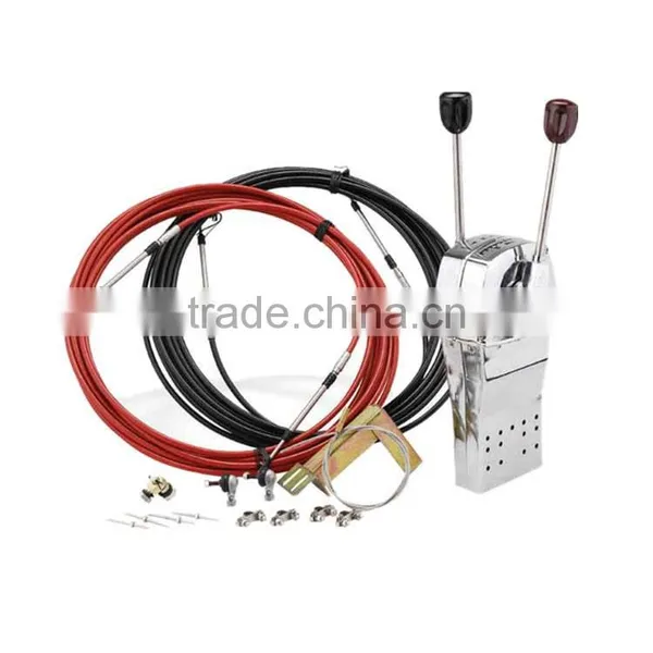 GJ1107 Janpanese type boat parts throttle & gear shift push pull cable control box/marine control lever