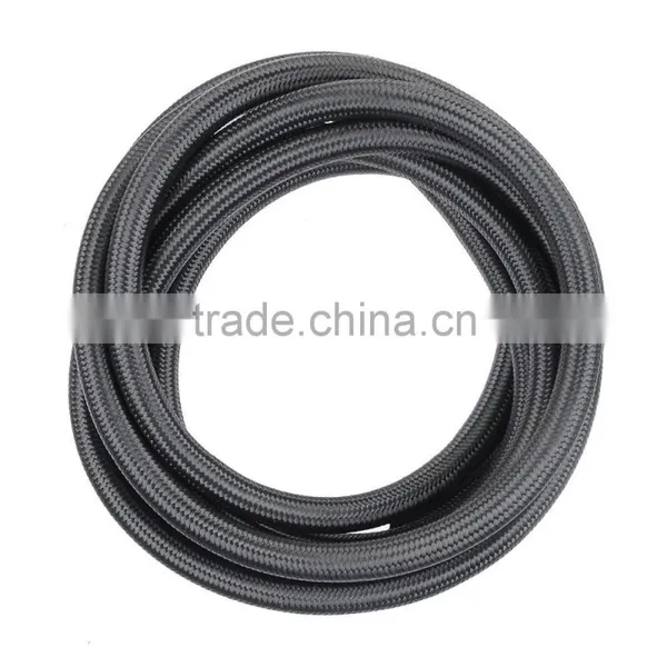 AN -8 AN8 AN08 Stainless Nylon Braided Fuel Line Oil Gas Hose photo-4