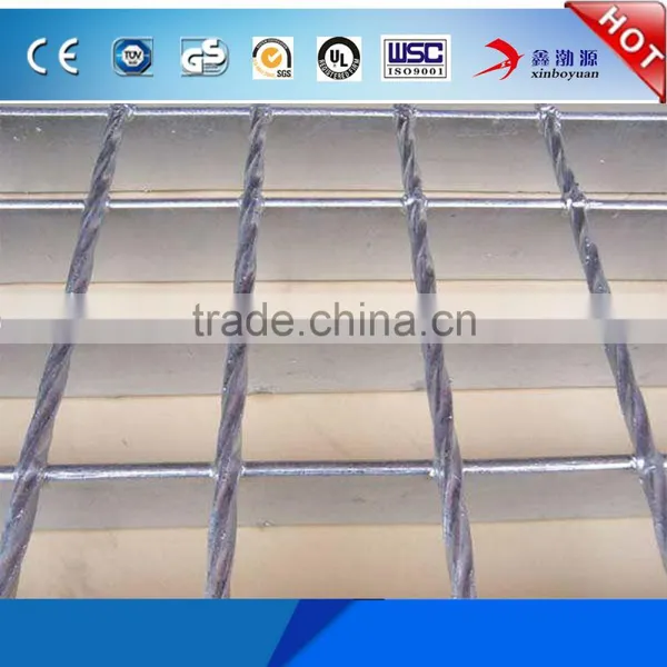 Wholesale Factory Cheap Price Galvanized Bar Grating / Metal Grating Walkway / 32x5 Flooring Steel Grating Plate/Grated Stairs photo-2