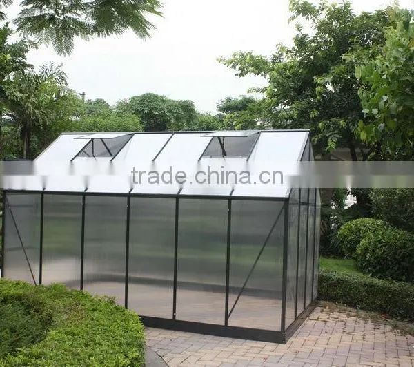 Mobilizable Polycarbonate Garden Greenhouse for Vegetables Used photo-3