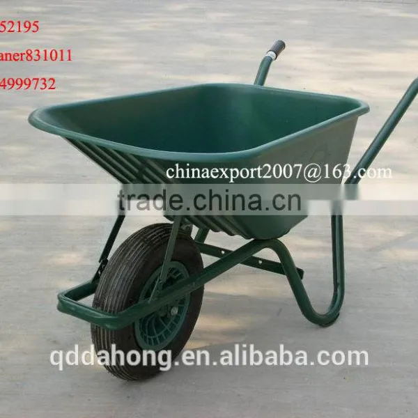 Durable Poly Garden Wheelbarrow for UK Market WB6414 photo-4