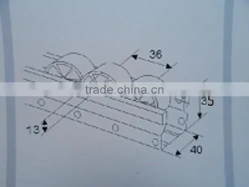 Flow Rack Roller Placon With Polythylene Wheels photo-2