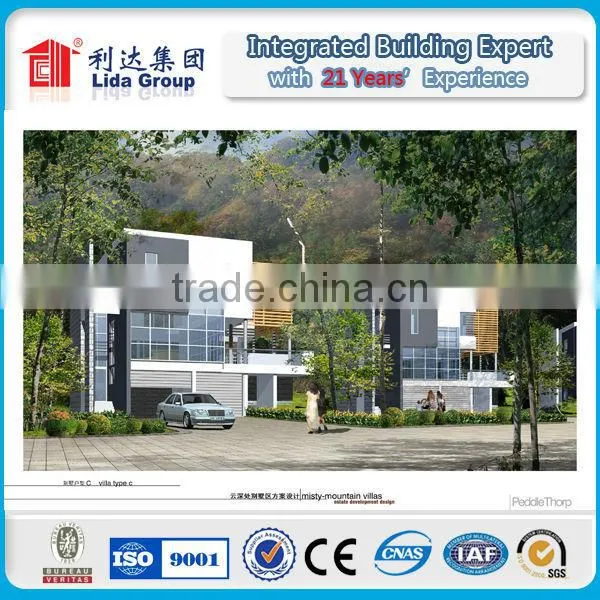 Cheap Modern Light Steel Prefab Villa Algeria photo-4