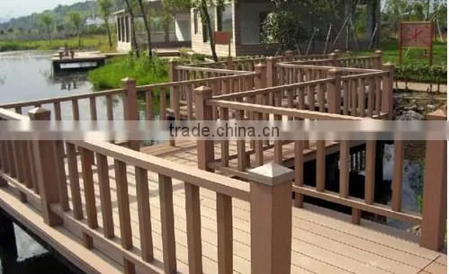 Waterproof Wood Plastic Composite Wpc Fence Wpc Decking photo-4