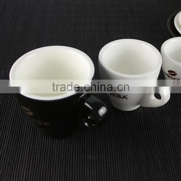2017 Custom Wholesale Ceramic Porcelain Coffee Espresso Cup and Saucer photo-5