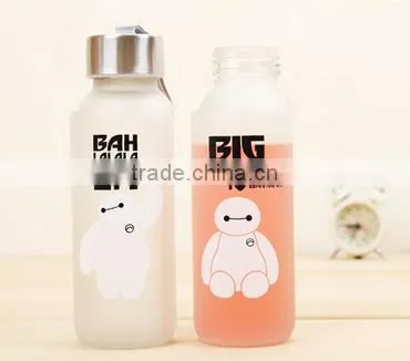 OEM/ODM Portable Custom Glass Water Bottle With Fruit Infuser Custom photo-4