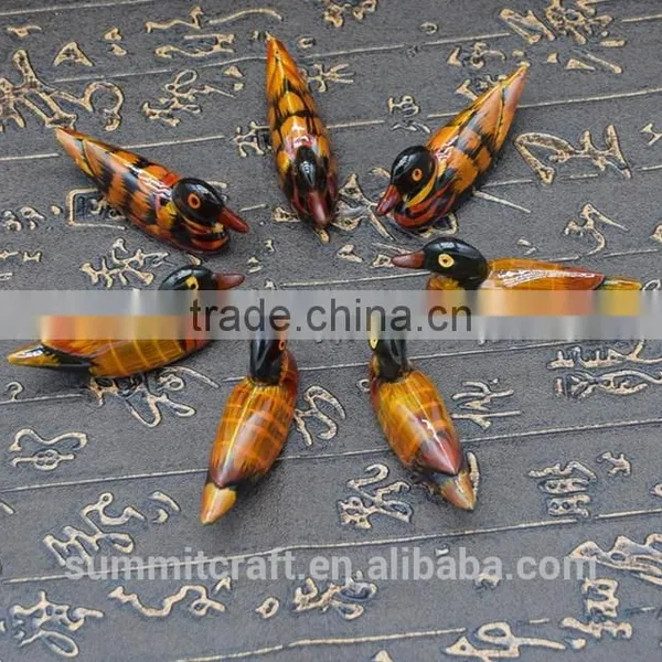Resin Traditional Chinse Mandarin Duck Figurine photo-2