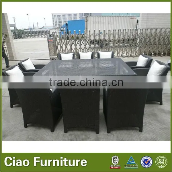 Kitchen Table Sets/hot Sell Rattan Living Dining Table and Chair Sets photo-3