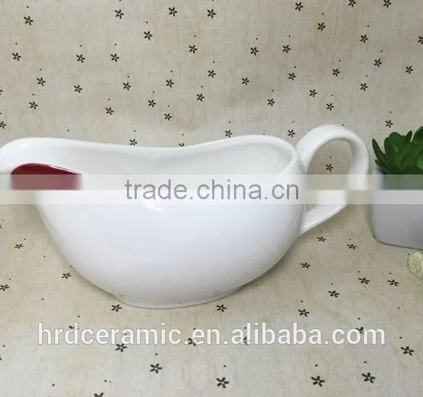 Stocked Tableware Wholesale Ceramic Sauce Boat photo-2