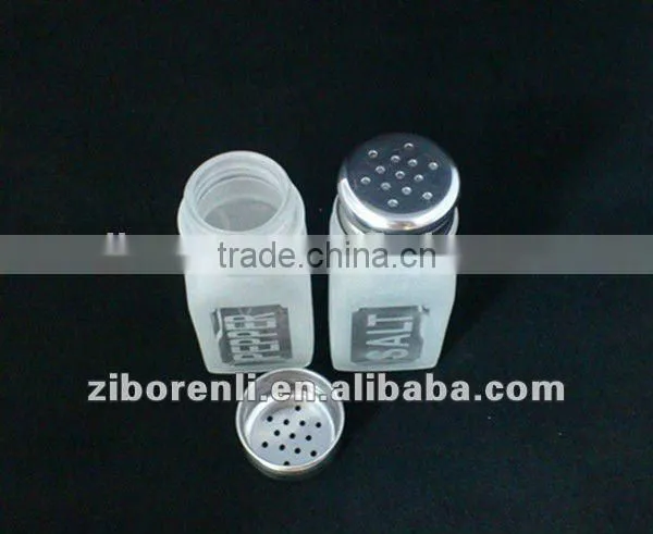 Salt Pepper Oil and Vinegar Set With Rack photo-3