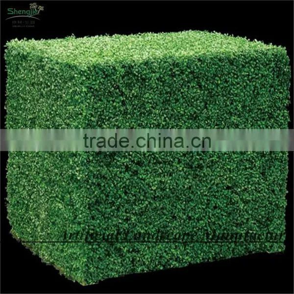 SAS016014 Artificial Hedge Panel UV Protect PE Boxwood Mat photo-3