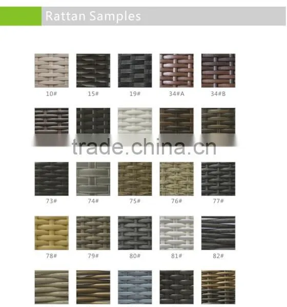 Wholesale Fashion High Back Rattan Chairs Cheap Sectional KD photo-2