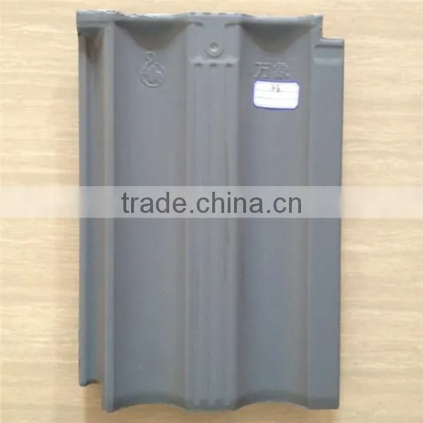 Chinese Style Interlocking Glazed Clay Roof Tiles, Outdoor Waterproof Roofing Material photo-2