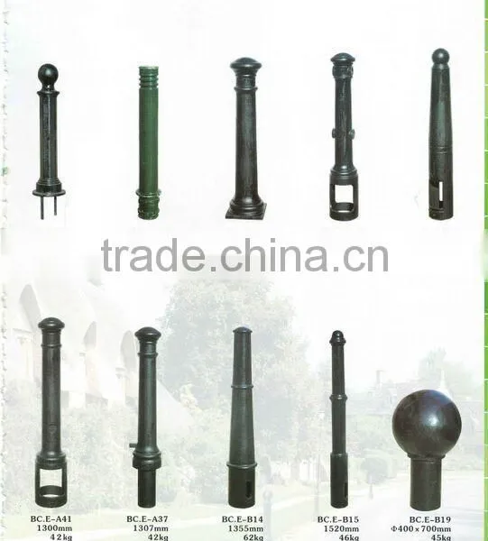 Outdoor Casting Furnitures,metal Casting Bollards,Metal Road Bollards photo-3