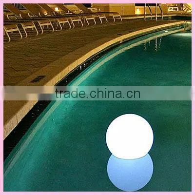 Hard Plastic Waterproof Floating LED Balls for Swimming Pool With Diameter 7'' photo-4