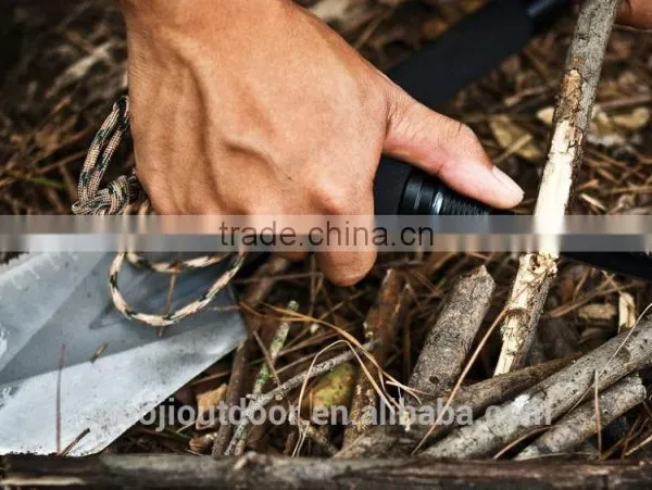 New Multi-function Compact Emergency Gear With Shovel Hoe Knife Fire Starter photo-5