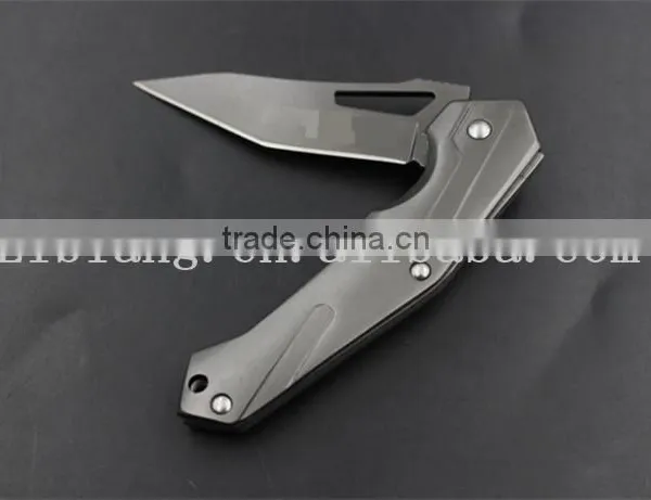 Special Gift for Men 400C Damascus Folding Knife photo-5
