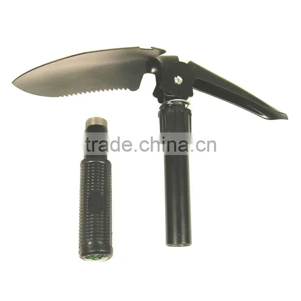 Outdoor Survival Garden Folding Spade With Compass photo-3