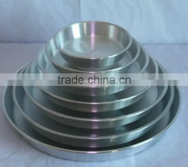 LY Aluminum Sanding Middle-deep Round Trays photo-4