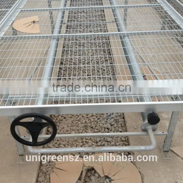 Horticultural Greenhouse Seedbed Seed Bench for Roses