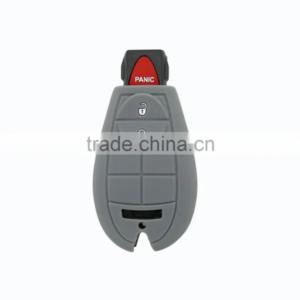 Promotional Smart Folding Silicone Car Key Remote Covers for Jeep Car Keys photo-3