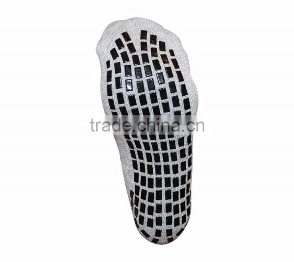 Non Slip YOGA Sport Socks Traction Technology Inside and Outside of Socks No More Blisters Grip Jump Tramponline Socks photo-4