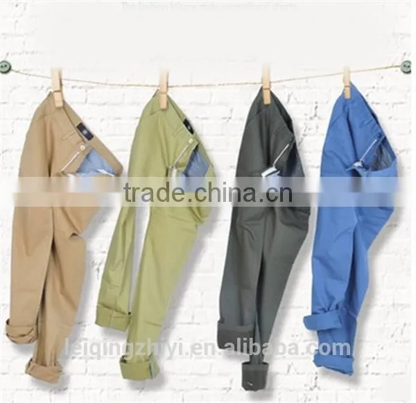 Plus Size Men's Cotton Pants, Garment Factory Denim Trousers
