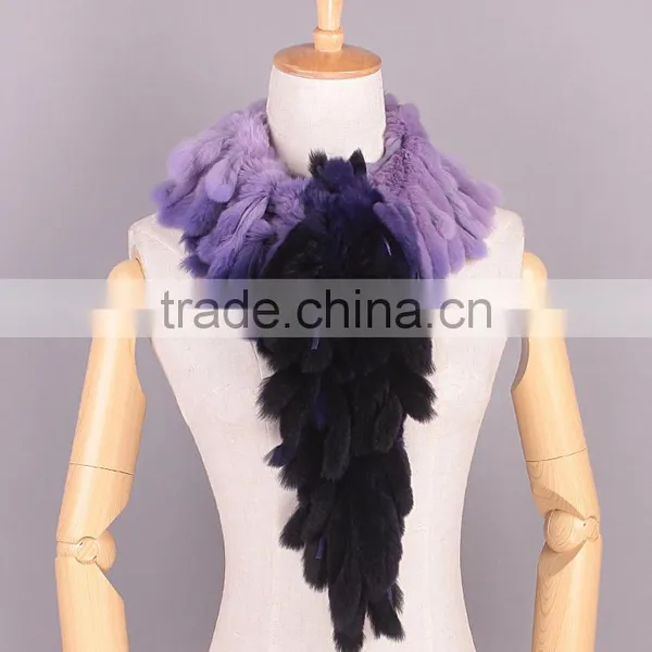 China Factory Warm Scarves Best-selling Scarf Shawl Fur Knit Scarf for Winter photo-3