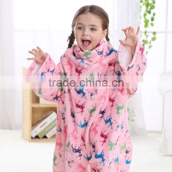 ShiJ Home Trends Blankets 2017 Christmas Deer Warm Blankets for Winter Kids photo-3