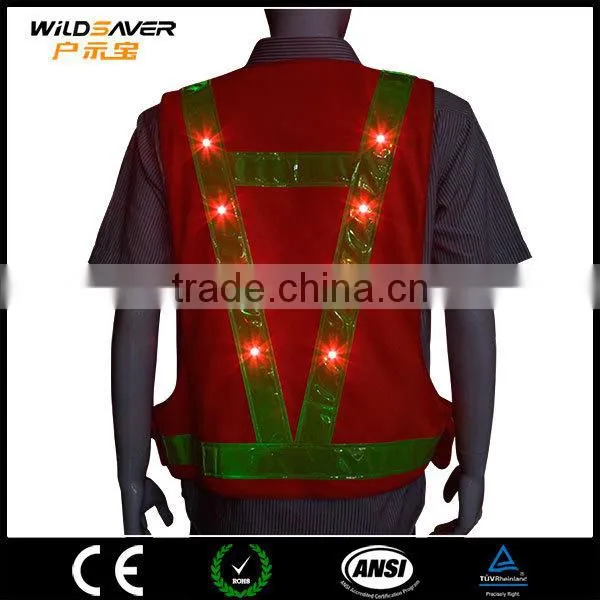 Wholesale Led Flashing Hi Vis Work Shirt/Hi Vis Polo photo-4