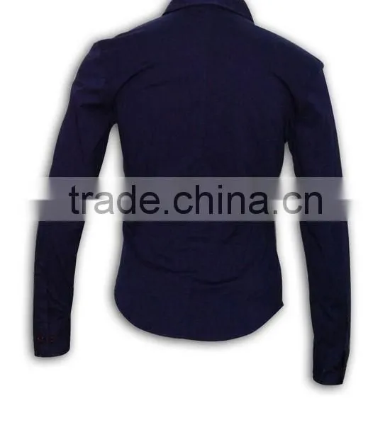 2015 Hot Sell Wholesale Long Sleeve Tailored Cool Cotton Shirts photo-3