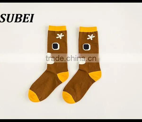 2016 New Winter Personality Color Pattern Cotton Socks photo-5