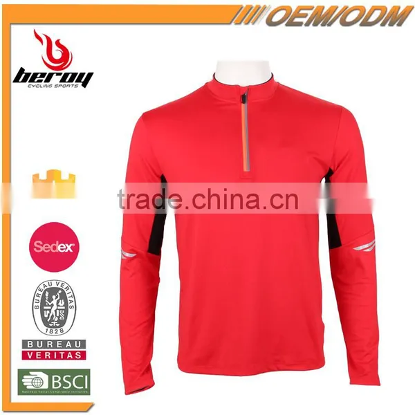 Wholesale Mens Plain Long Sleeve Thermal T Shirt for Sports Fitness photo-2