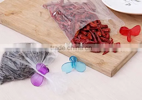 Plastic Promotional Butterfly Bag Seal Clips photo-4