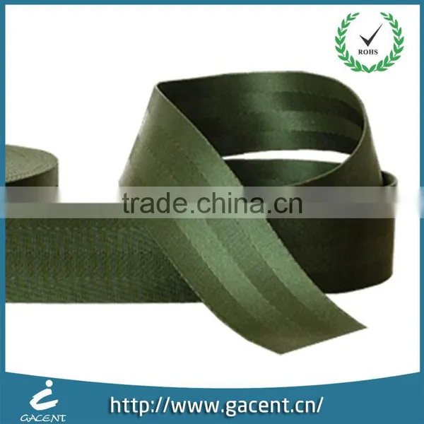 2" Black Flat Nylon Webbing Seat Belt photo-2