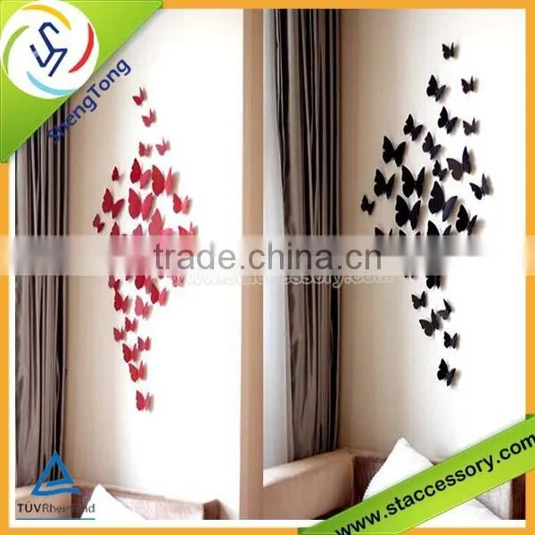 New Product Wholesale 3d Butterfly Wall Stickers Room Decor 3d Wall Stickers photo-3
