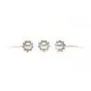 925 Sterling Silver Plating Crystal Bridal Wedding Jewellery Hair Pins for Women