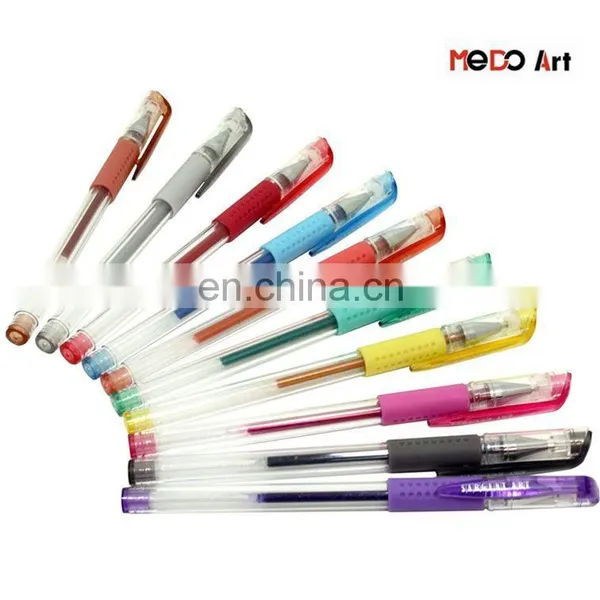 2017 Customized Wholesale Glitter Gel Pen Set Cheap Gel Pens Set photo-2