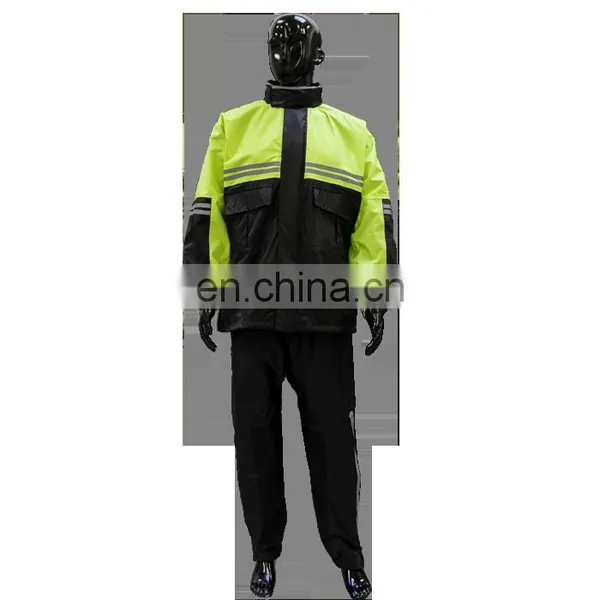 Oem Fashionable Polyester Motorsport Adult Rainwear
