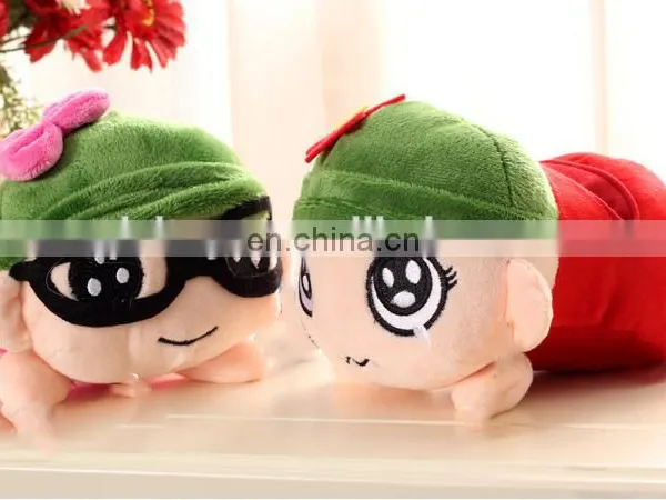 Plush Cell Phone Holder Plush Toys Dog Mobile Phone Holder