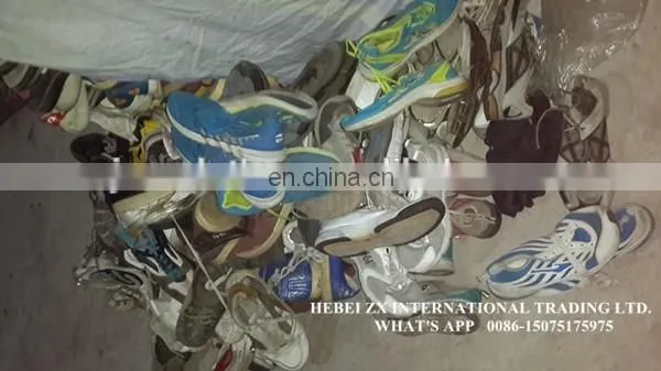 Factory Professional Used Shoes in China Second Hand Shoes for Hot Africa Market photo-5
