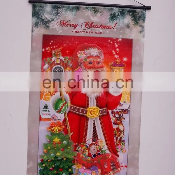 Cheap Customized 3D Christmas Pvc Hanging Sticker photo-4