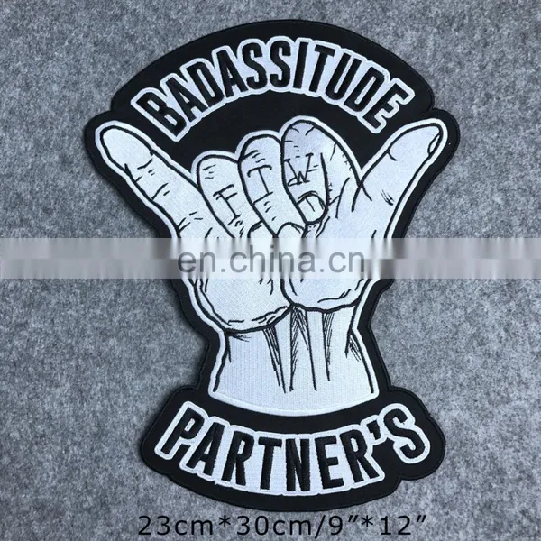 No Minimum Custom Embroidered Club Motorcycle Patches for Vest and Jackets photo-4