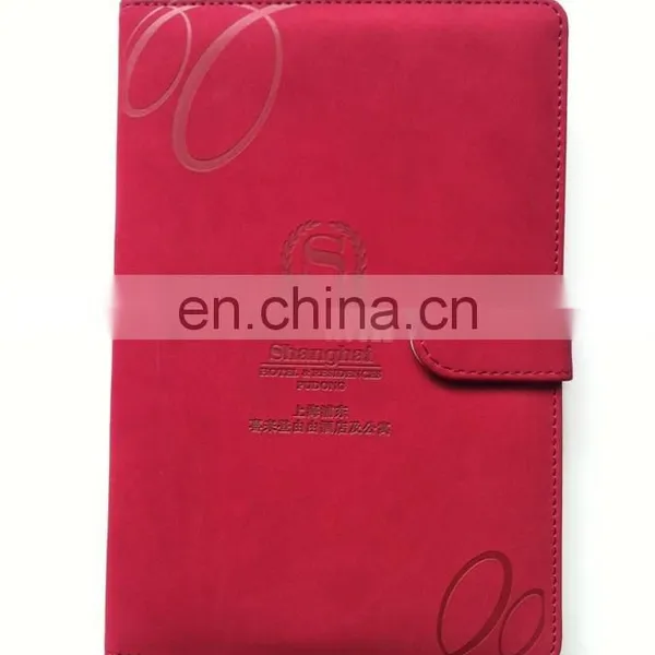 Paper Print School Spiral Leather Custom Notebook photo-3
