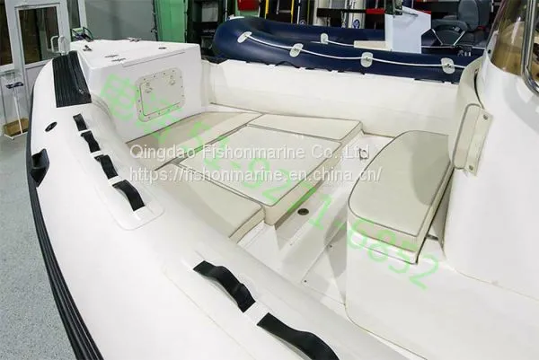 RIB680 1.2mm PVC Thermowelded Tube Rigid Inflatable Boat photo-5