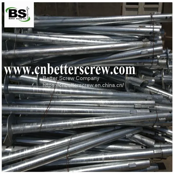Construction Material Screw Anchor or Helical Pile photo-5